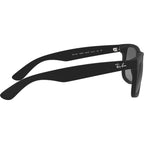 Justin Classic RB4165, Black Rubber/Grey Gradient Polarised Lenses 55 Eye Size