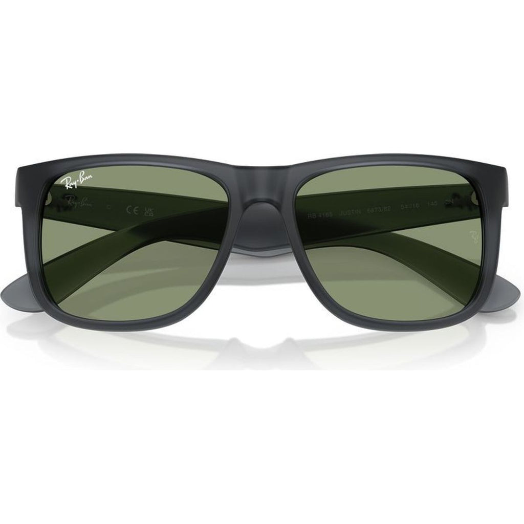 Justin Classic RB4165, Opal Grey/Green Lenses 51 Eye Size