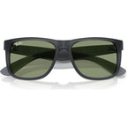 Justin Classic RB4165, Opal Grey/Green Lenses 55 Eye Size
