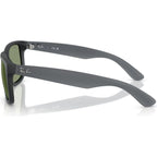 Justin Classic RB4165, Opal Grey/Green Lenses 55 Eye Size