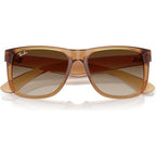 Justin Classic RB4165, Rubber Beige/Brown Gradient Lenses 55 Eye Size