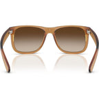 Justin Classic RB4165, Rubber Beige/Brown Gradient Lenses 55 Eye Size