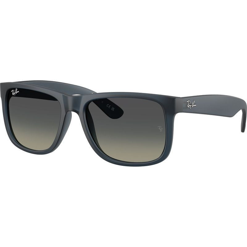 Justin Classic RB4165, Rubber Blue/Grey Gradient Lenses 55 Eye Size