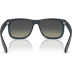 Justin Classic RB4165, Rubber Blue/Grey Gradient Lenses 55 Eye Size