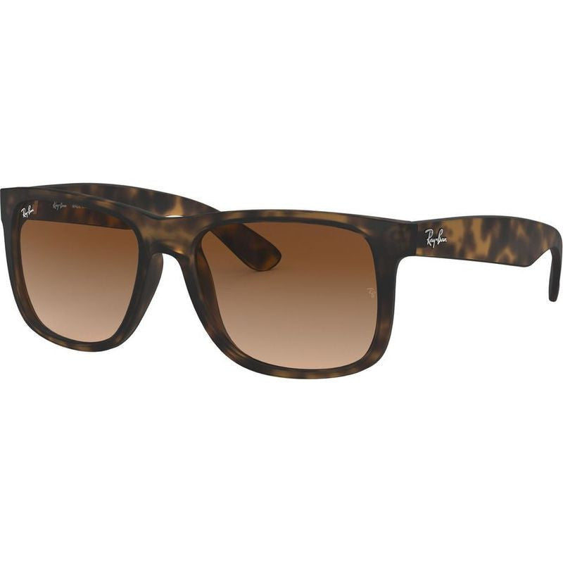 Justin Classic RB4165, Rubber Light Havana/Brown Gradient Lenses 55 Eye Size