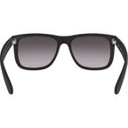 Justin Classic RB4165, Black Rubber/Grey Gradient Lenses 51 Eye Size