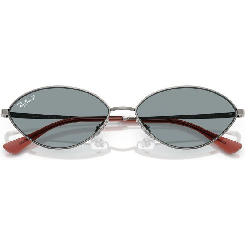 Kai RB3757, Gunmetal/Azure Polarised Lenses 59 Eye Size