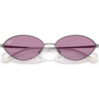 Kai RB3757, Gunmetal/Dark Violet Lenses 59 Eye Size