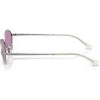 Kai RB3757, Gunmetal/Dark Violet Lenses 59 Eye Size