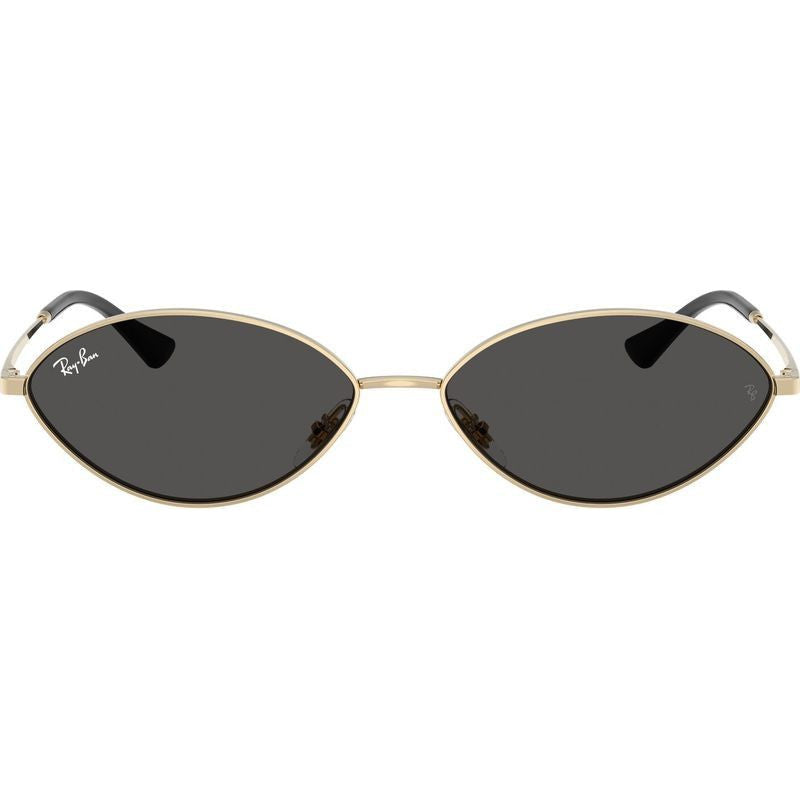 Kai RB3757, Pale Gold/Dark Grey Lenses 59 Eye Size