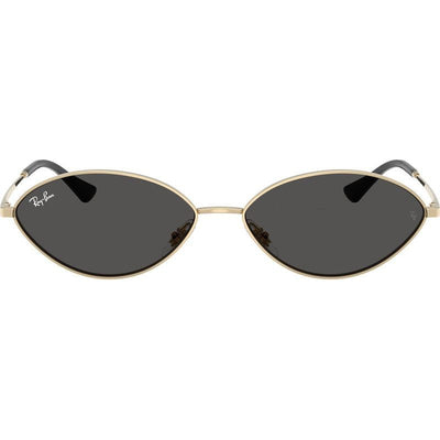 Kai RB3757, Pale Gold/Dark Grey Lenses 59 Eye Size