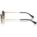 Kai RB3757, Pale Gold/Dark Grey Lenses 59 Eye Size
