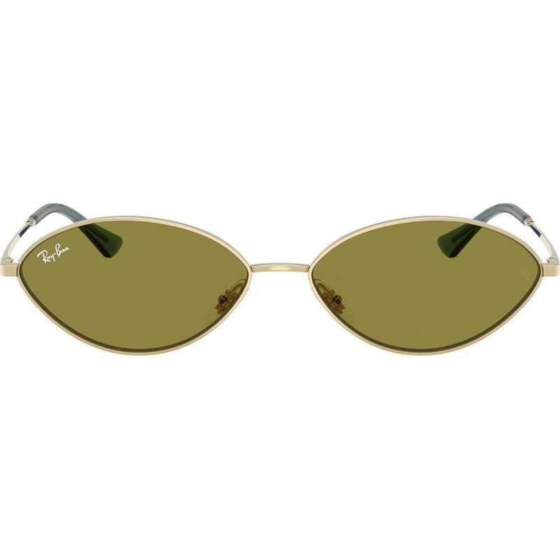 Kai RB3757, Pale Gold/Green Lenses 59 Eye Size