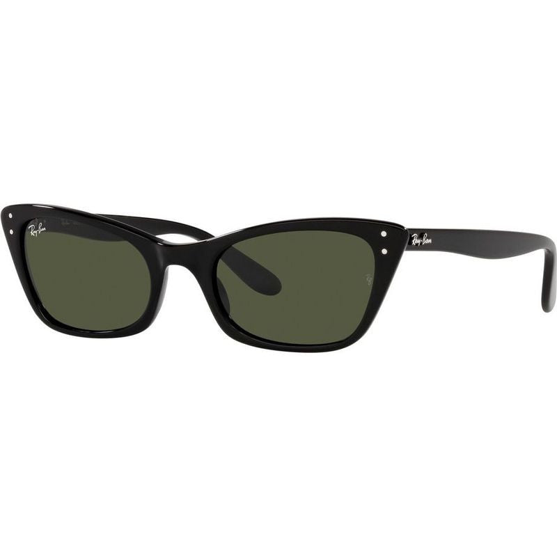 Lady Burbank RB2299, Black/Green Glass Lenses 52 Eye Size