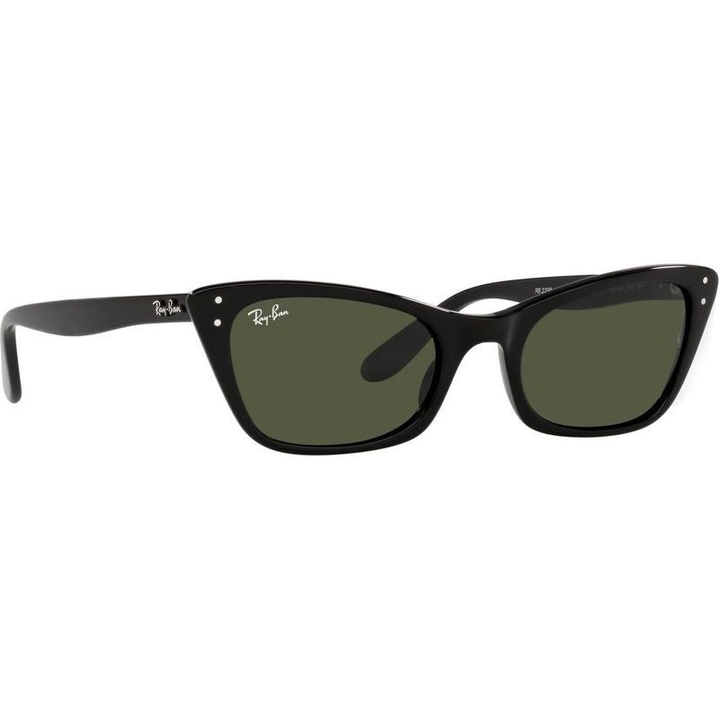 Lady Burbank RB2299, Black/Green Glass Lenses 52 Eye Size