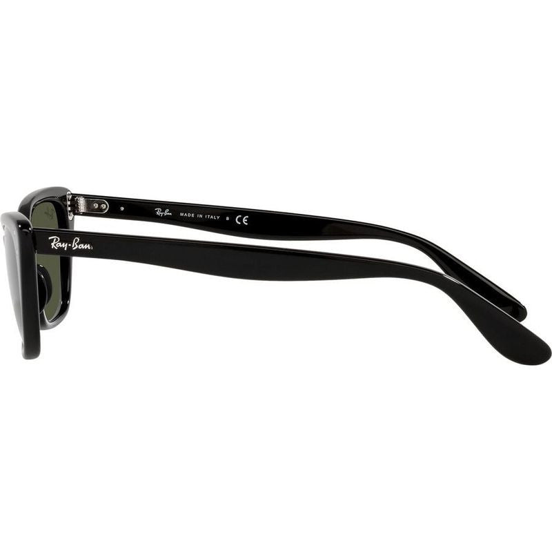 Lady Burbank RB2299, Black/Green Glass Lenses 55 Eye Size