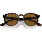 Larry RB7680S, Havana/Brown Glass Lenses 49 Eye Size