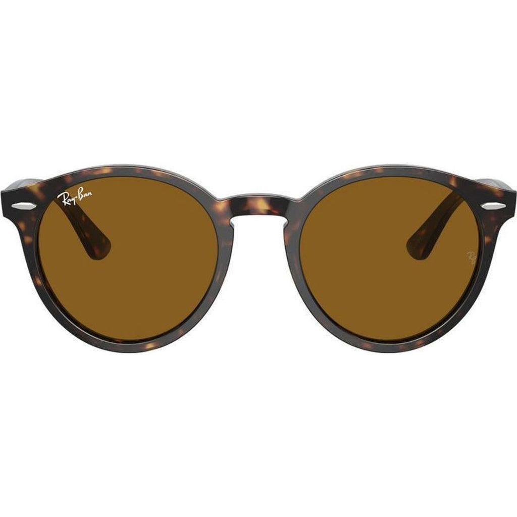 Larry RB7680S, Havana/Brown Glass Lenses 49 Eye Size