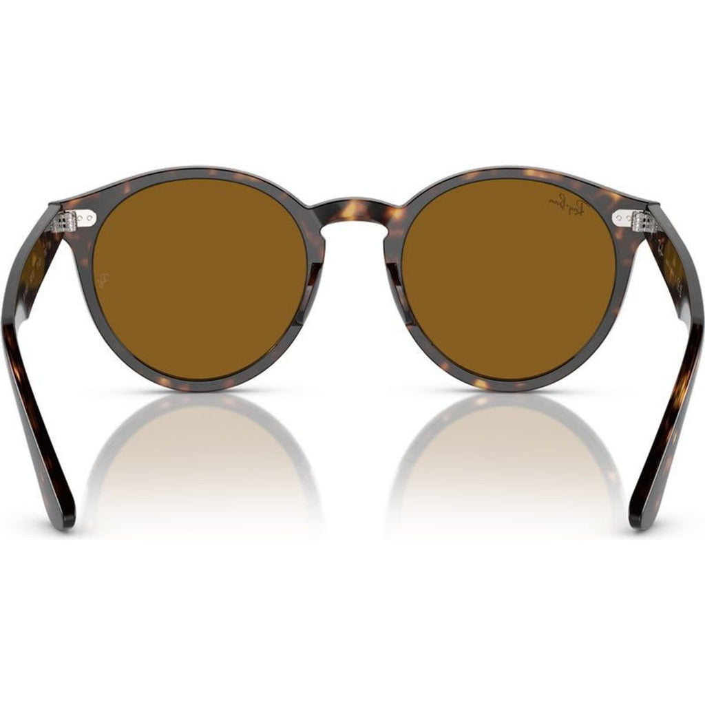 Larry RB7680S, Havana/Brown Glass Lenses 49 Eye Size