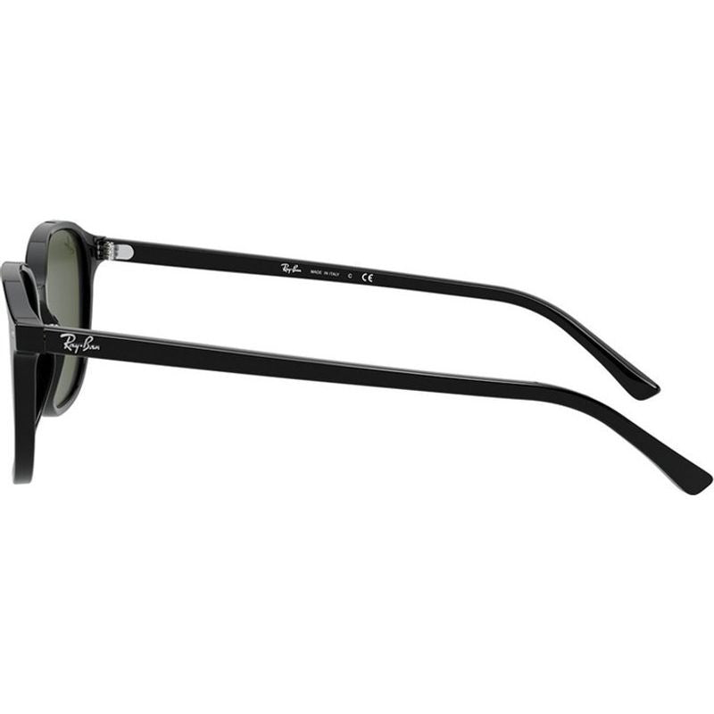 Leonard RB2193, Black/Green Glass Lenses 53 Eye Size