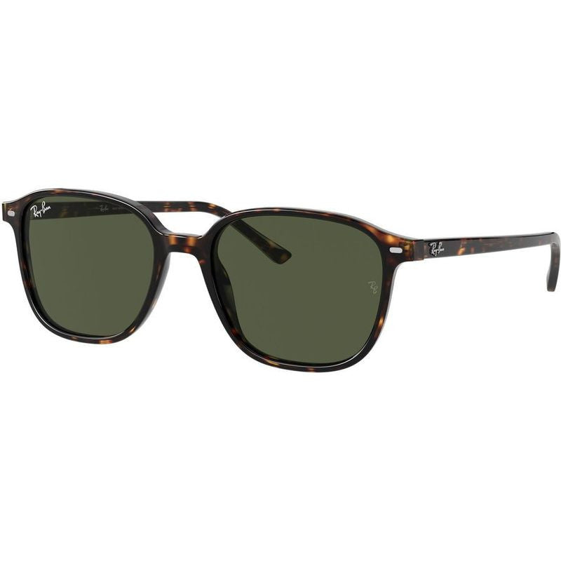 Leonard RB2193, Havana/Green Glass Lenses 53 Eye Size