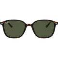 Leonard RB2193, Havana/Green Glass Lenses 53 Eye Size