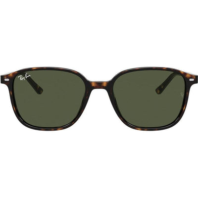 Leonard RB2193, Havana/Green Glass Lenses 53 Eye Size