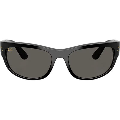 Mega Balorama RB2289, Black/Dark Grey Glass Lenses 63 Eye Size