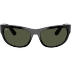 Mega Balorama RB2289, Black/Green Glass Lenses 60 Eye Size