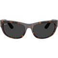 Mega Balorama RB2289, Havana/Black Glass Polarised Lenses 63 Eye Size