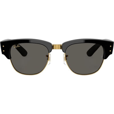 Mega Clubmaster RB0316S, Black on Arista/Dark Grey Glass Lenses 53 Eye Size