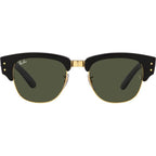 Mega Clubmaster RB0316S, Black on Arista/Green Glass Lenses 53 Eye Size