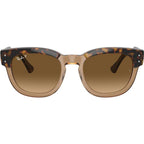 Mega Hawkeye RB0298S, Havana on Transparent Brown/Brown Gradient Polarised Glass Lenses