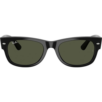 Mega Wayfarer II RB0832S, Black/Green Glass Lenses