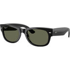 Mega Wayfarer II RB0832S, Black/Green Polarised Glass Lenses