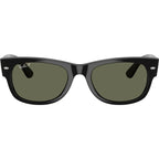 Mega Wayfarer II RB0832S, Black/Green Polarised Glass Lenses