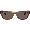Mega Wayfarer II RB0832S, Striped Havana/Dark Grey Glass Lenses