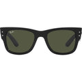 Mega Wayfarer RB0840S, Black/Green Glass Lenses