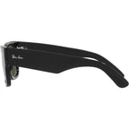 Mega Wayfarer RB0840S, Black/Green Glass Lenses