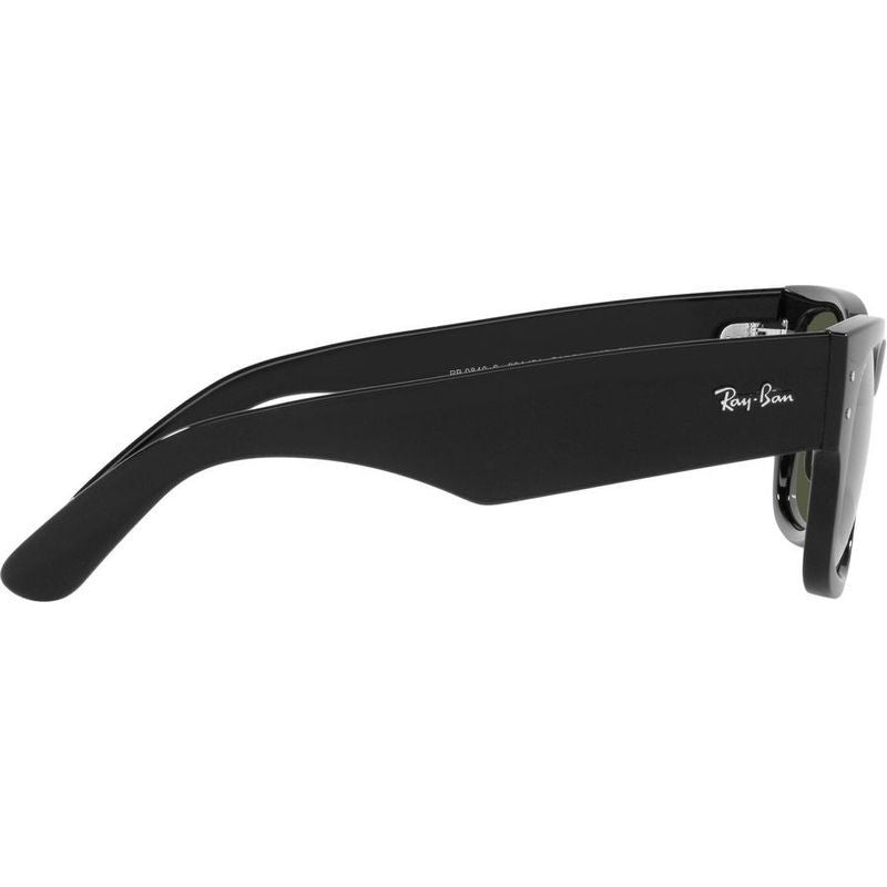 Mega Wayfarer RB0840S, Black/Green Glass Lenses