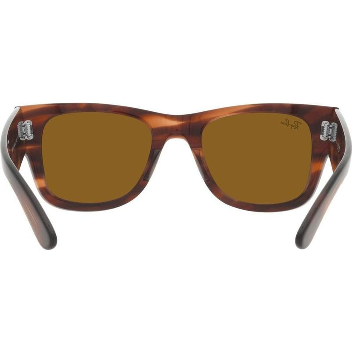 Mega Wayfarer RB0840S, Striped Havana/Brown Glass Lenses