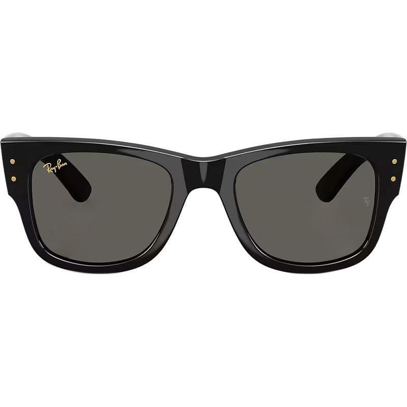 Mega Wayfarer RB0840S, Black/Dark Grey Glass Lenses