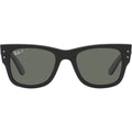Mega Wayfarer RB0840S, Black/Green Polarised Glass Lenses