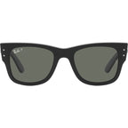Mega Wayfarer RB0840S, Black/Green Polarised Glass Lenses