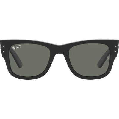 Mega Wayfarer RB0840S, Black/Green Polarised Glass Lenses