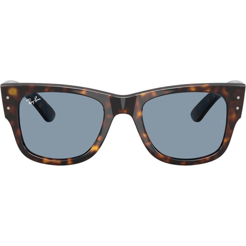 Mega Wayfarer RB0840S, Havana/Blue Glass Lenses