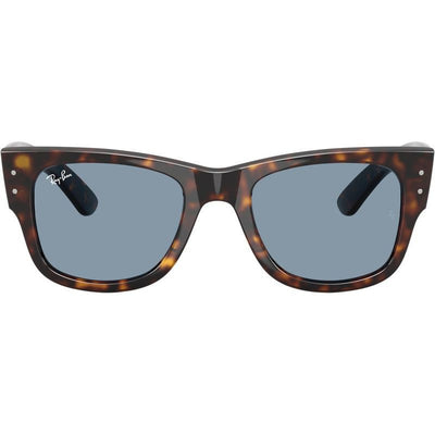 Mega Wayfarer RB0840S, Havana/Blue Glass Lenses