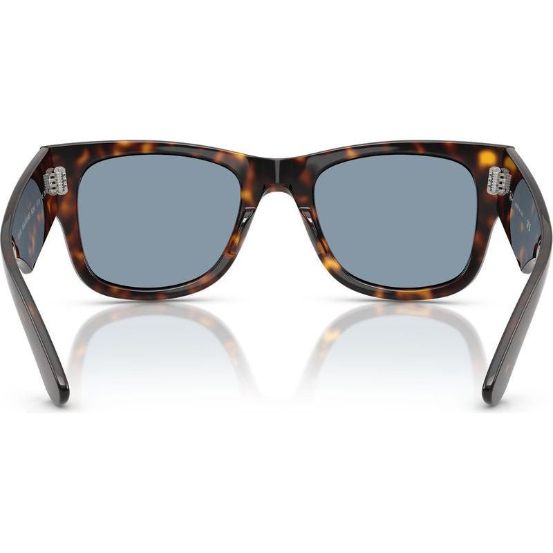 Mega Wayfarer RB0840S, Havana/Blue Glass Lenses