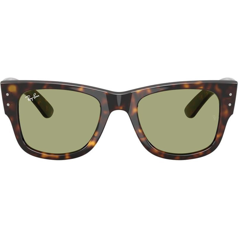 Mega Wayfarer RB0840S, Havana/Bottle Green Glass Lenses