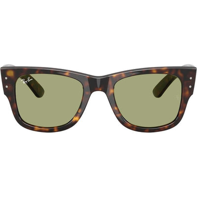 Mega Wayfarer RB0840S, Havana/Bottle Green Glass Lenses
